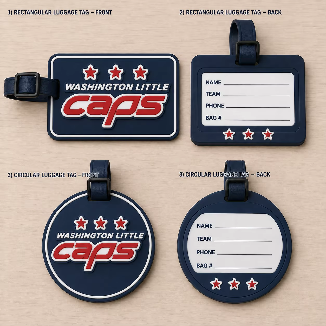 WLC luggage tags